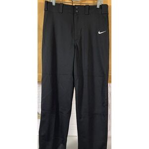 Nike Baseball Pants Mens Medium Black Dri-FIT Athletic Trousers